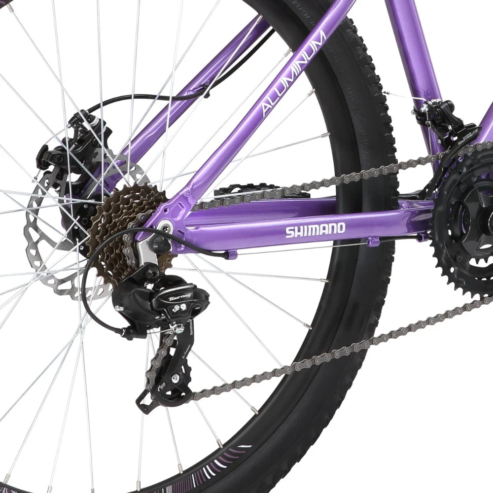 Bicicleta Infantil Oxford 27.5 Halley Lila Negro