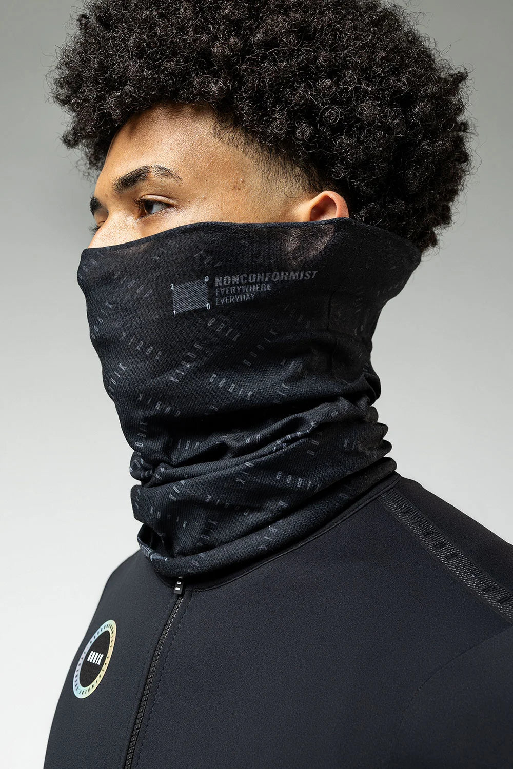 Bandana Gobik Unisex Black Lead Talla Única