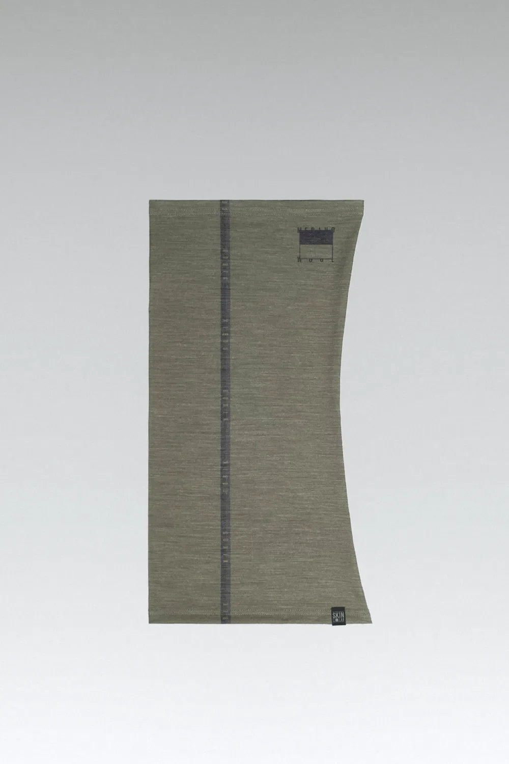 Bandana Gobik Unisex Merino Moonbah Unisex Black Lead Talla Única