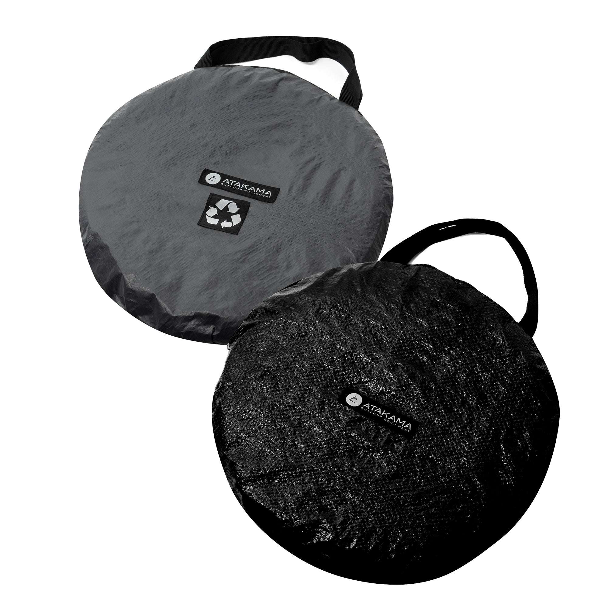 Set de basureros plegables camping Toltén