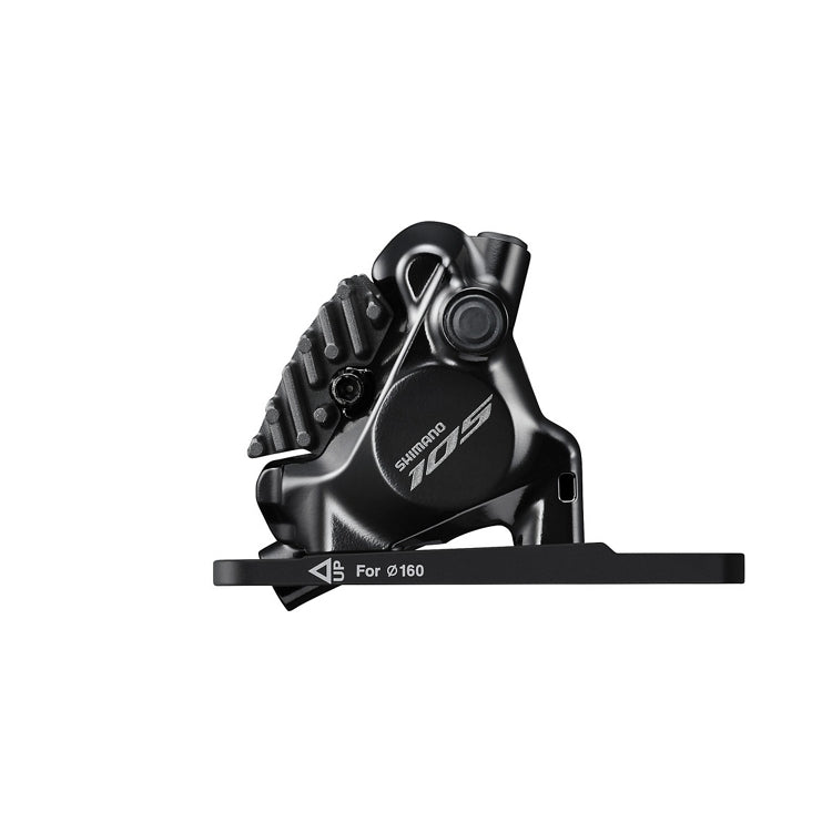 Caliper Hidráulico Brr7170 Shimano 105 Del Flat Bracket 140/160Mm Rotor 160 L05A Resin Pad Caja