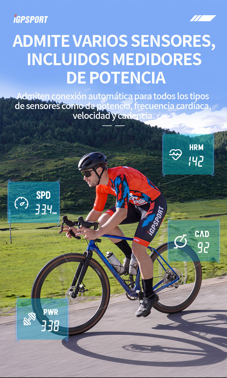 Ciclocomputador GPS iGPSPORT BSC100S