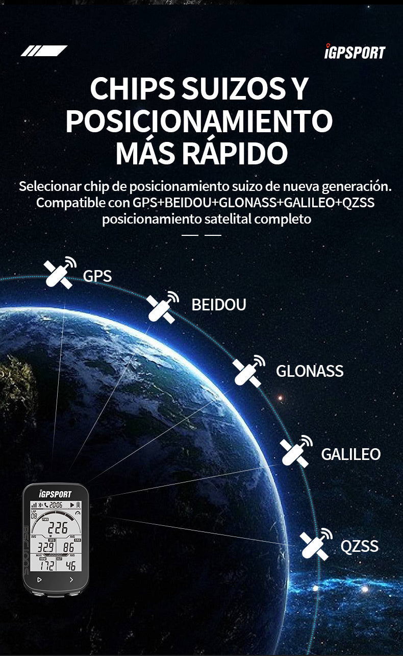 Ciclocomputador GPS iGPSPORT BSC100S