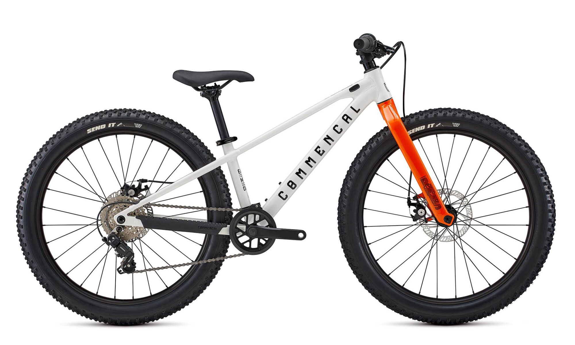 Bicicleta para Niños Commencal Ramones 24 Revoshift Pure White 2025