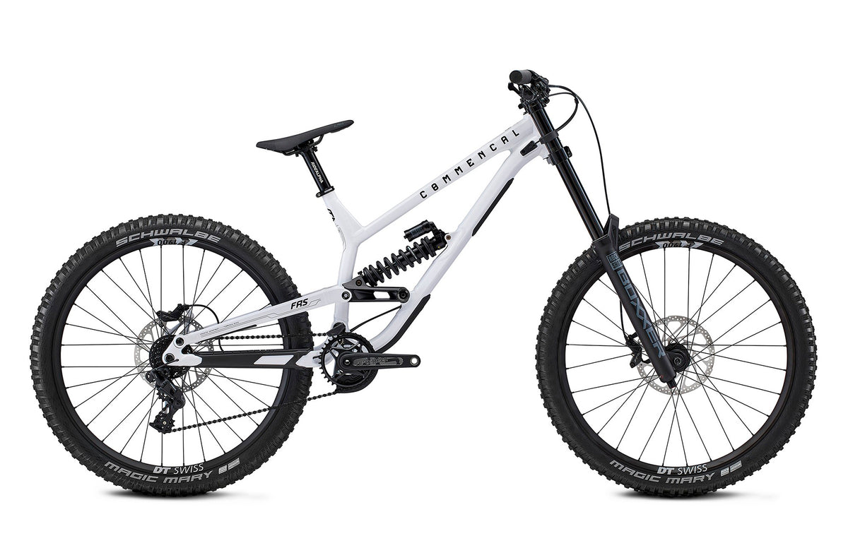 Bicicleta DH Commencal FRS Park Pure White 2026 - vista 1