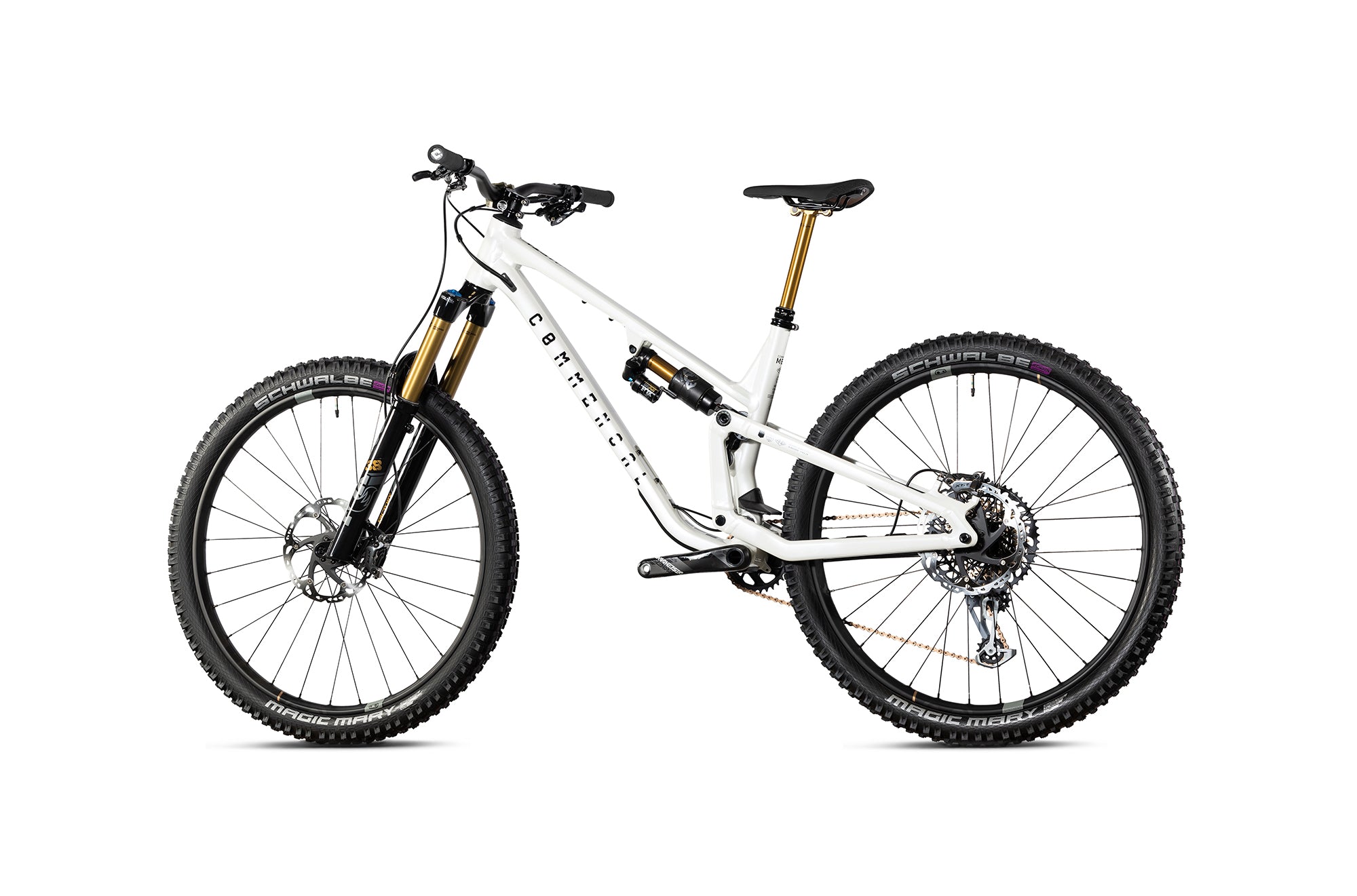 Bicicleta Enduro Commencal Meta V5 Limited Edition Clear Silver