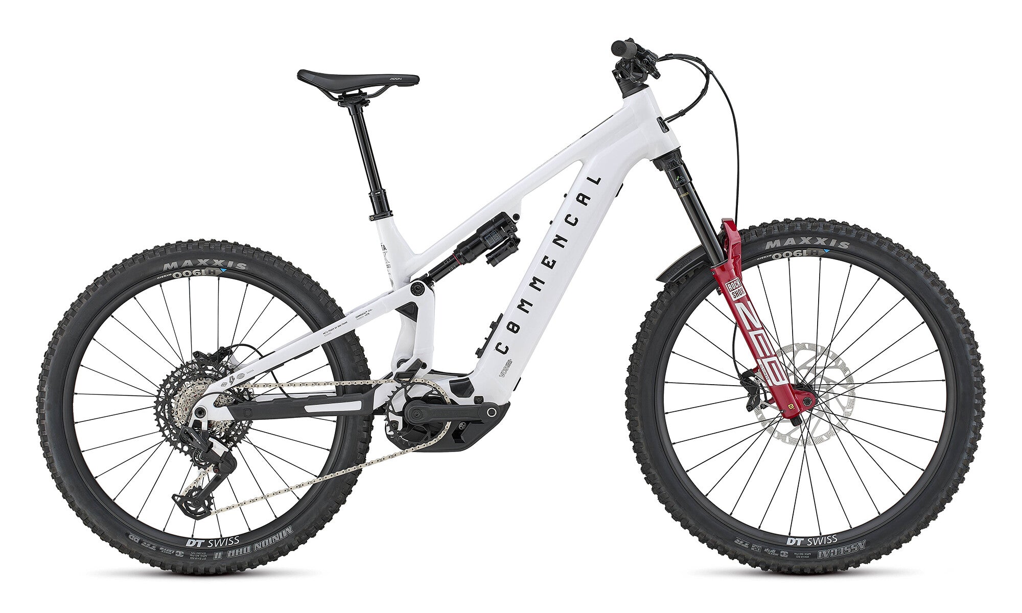 Bicicleta Eléctrica Commencal Meta Power SX 800 Rockshox Pure White 2026