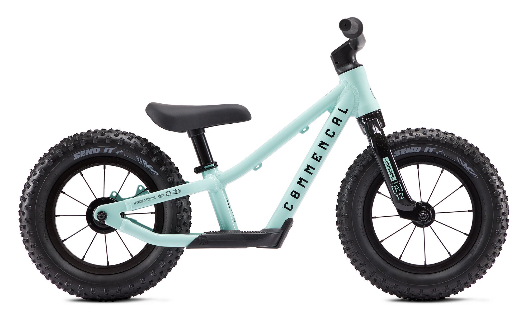 Bicicleta para Niños Commencal Ramones 12 Push Bike Green 2027