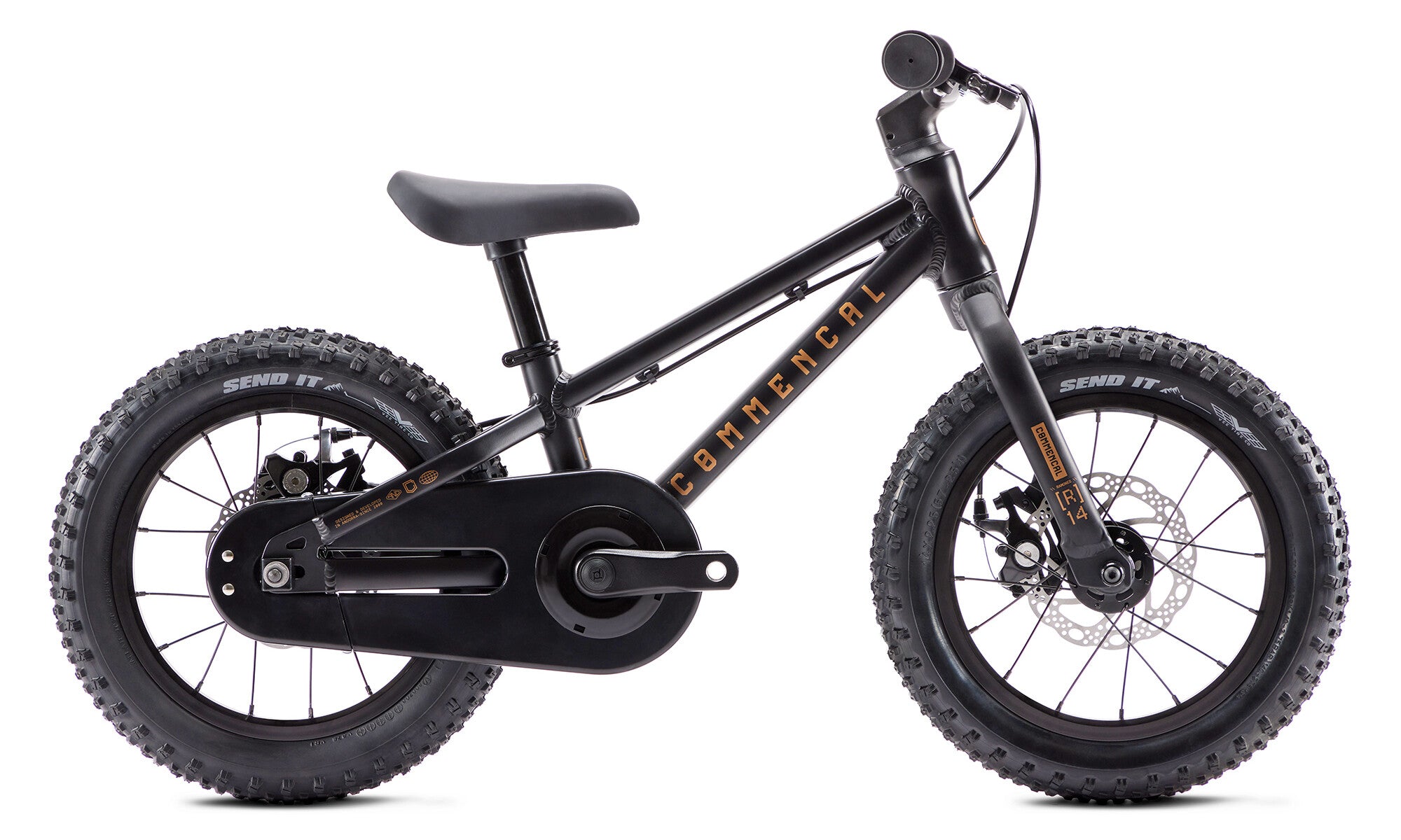 Bicicleta para Niños Commencal Ramones 14 Black 2027