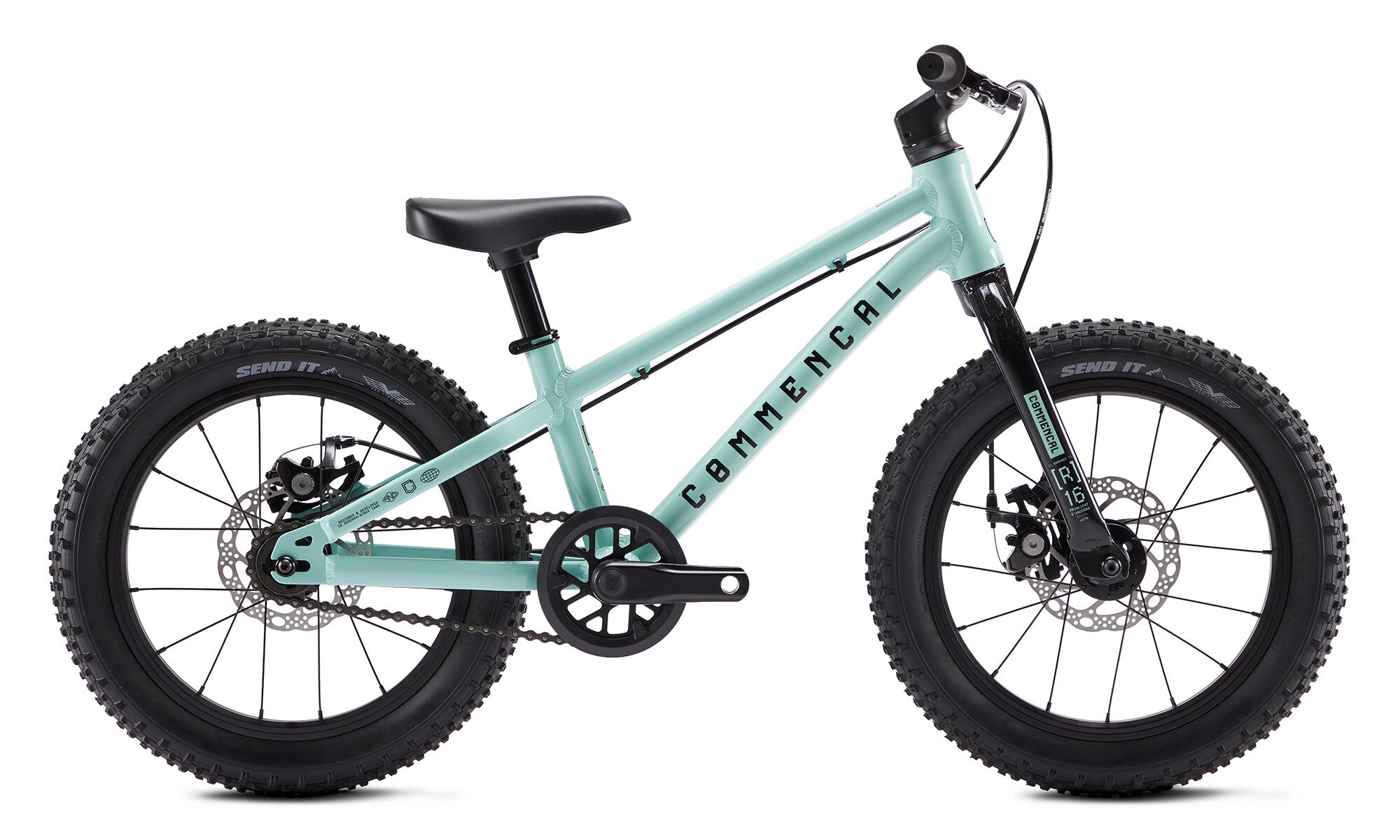Bicicleta para Niños Commencal Ramones 16 Green 2027