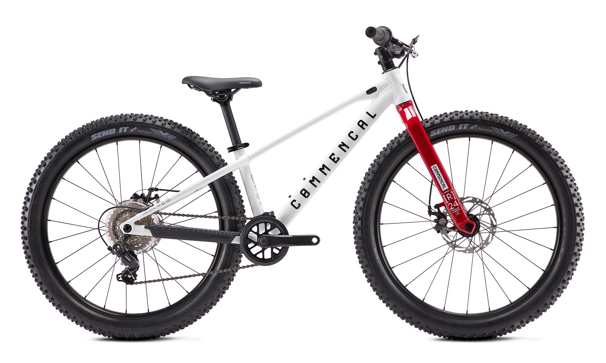 Bicicleta para Niños Commencal Ramones 24 White 2027