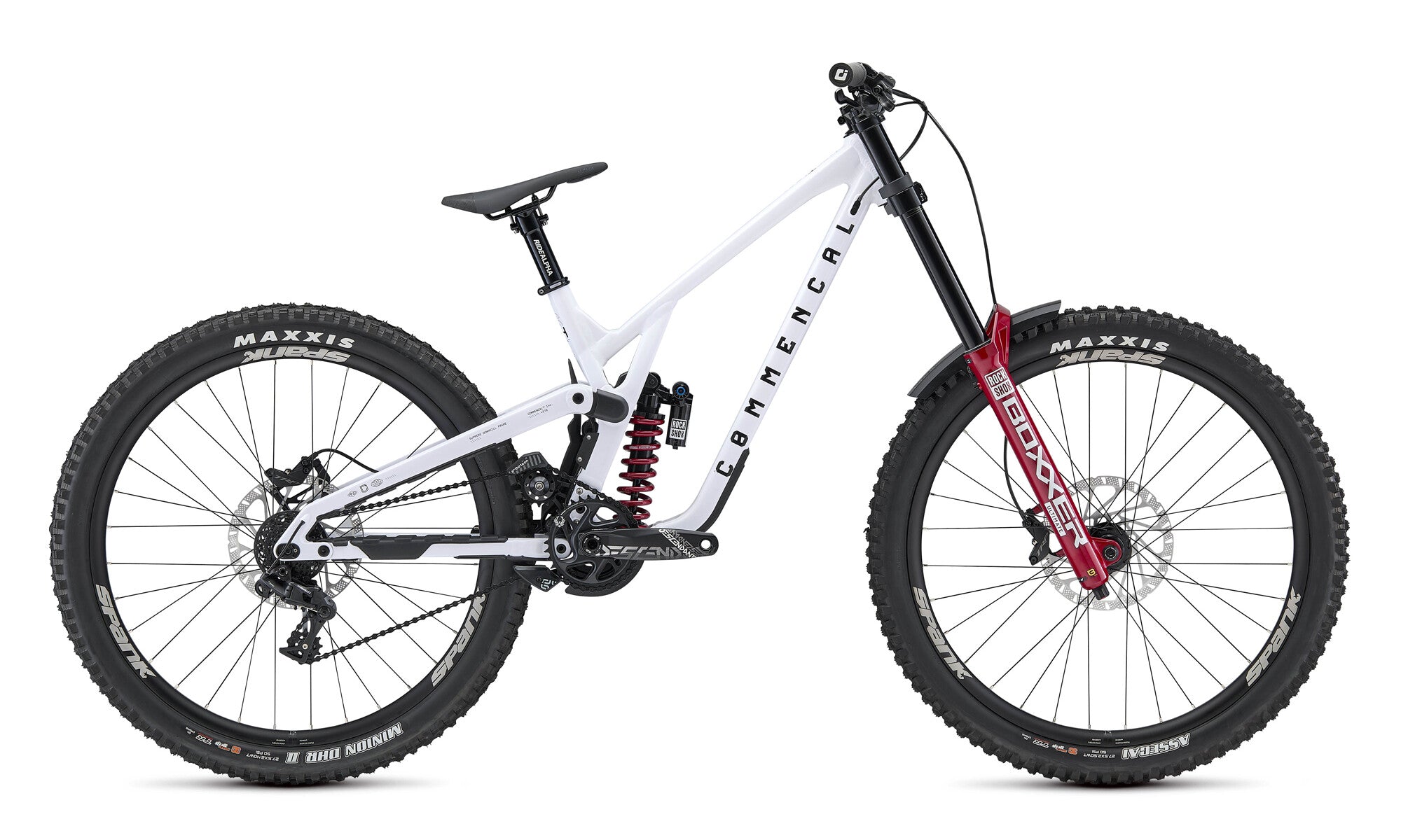 Bicicleta para Niños Commencal Supreme DH V5 XS Pure White 2026