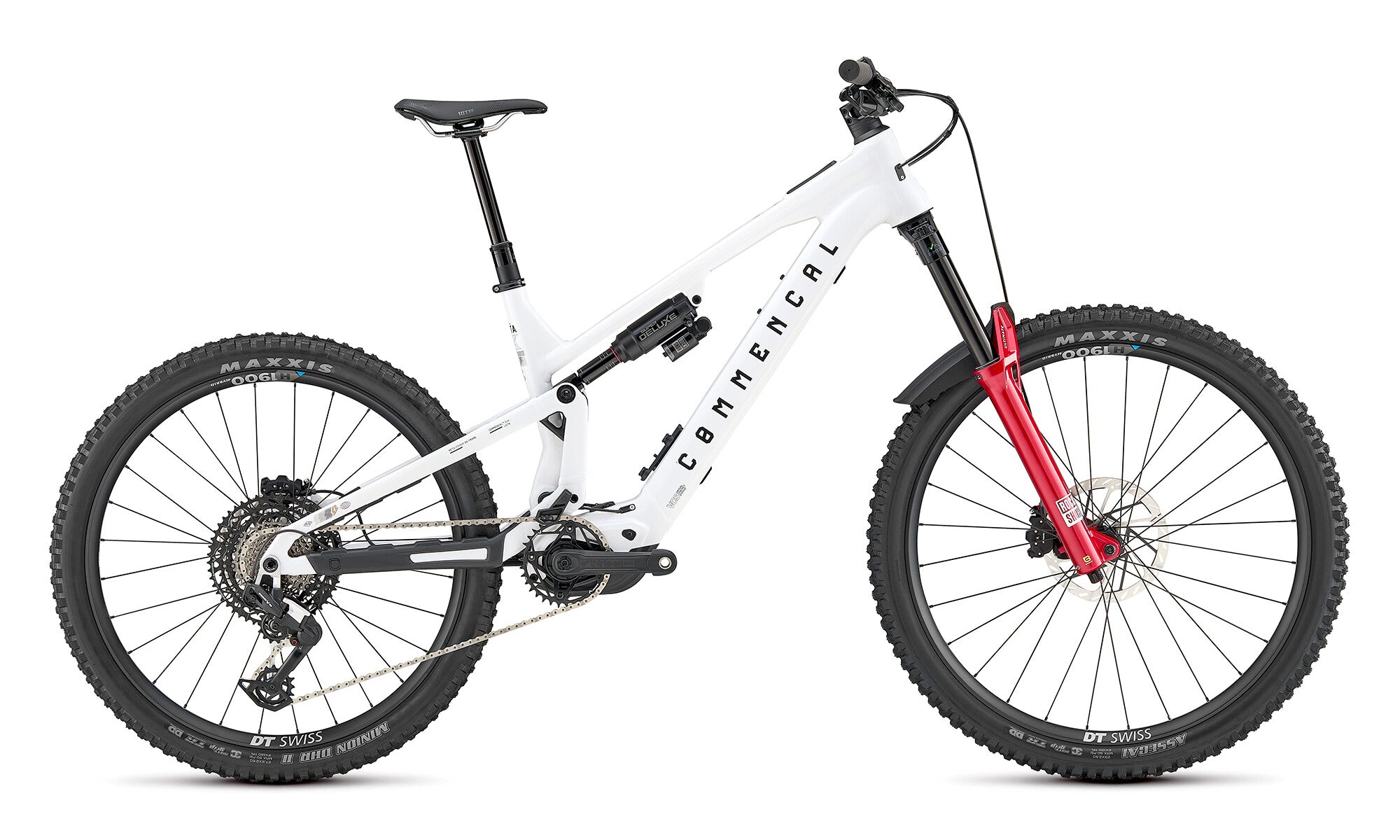 Bicicleta Eléctrica Commencal Meta Power SX Avinox Rockshox Pure White 2027