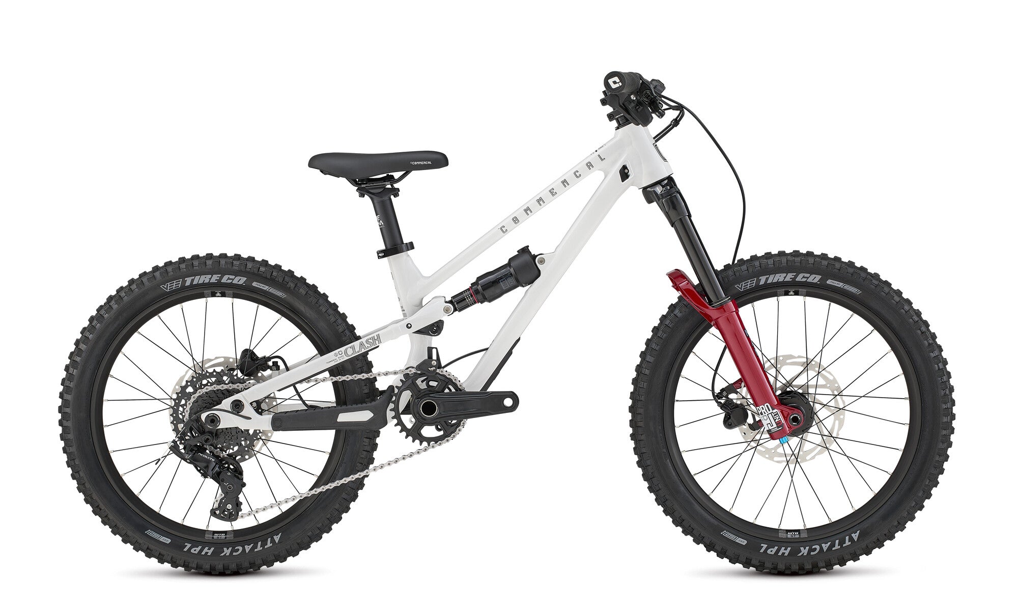 Bicicleta para Niños Commencal Clash 20 Pure White 2027