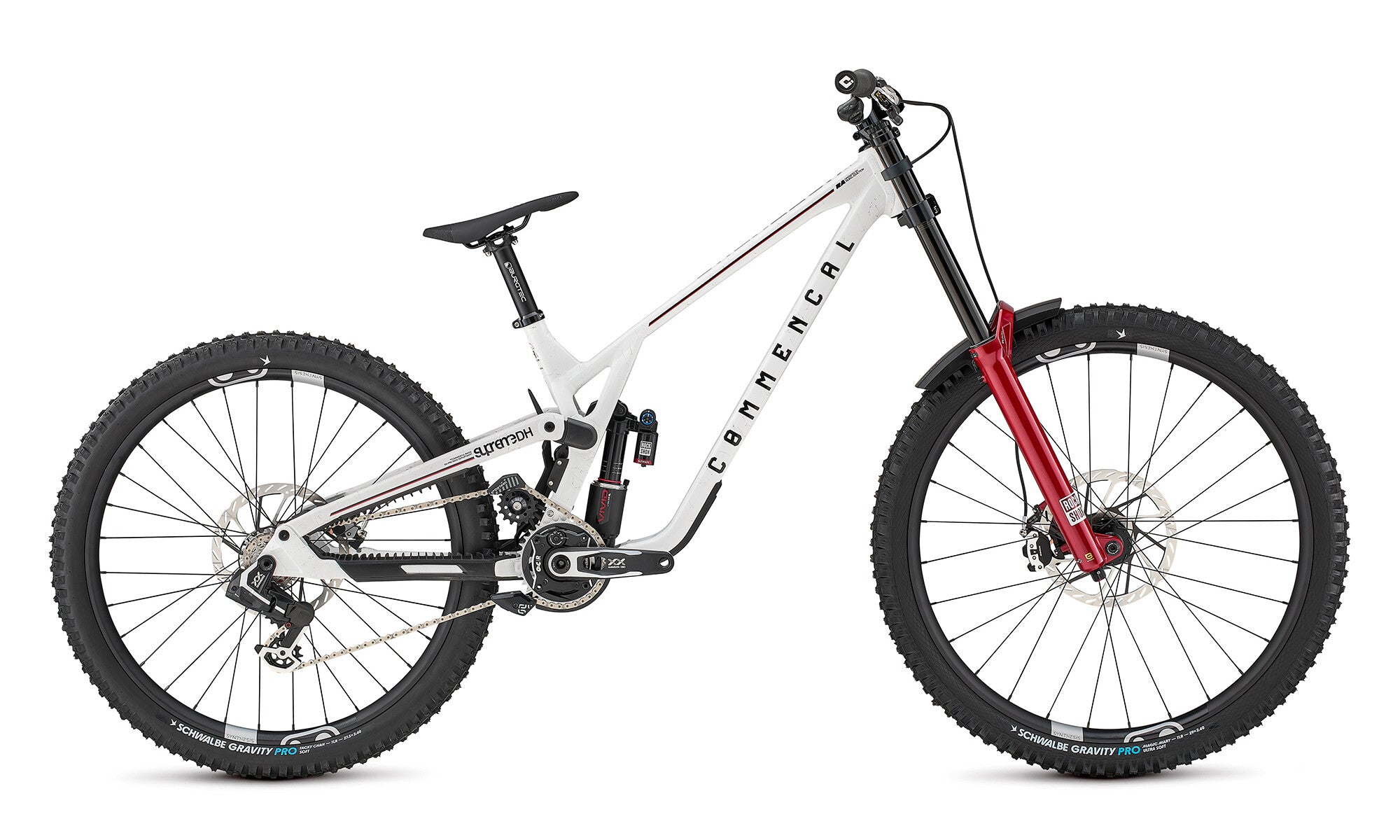 Bicicleta Commencal Supreme DH V5.2 Team Replica Addiction White 2027