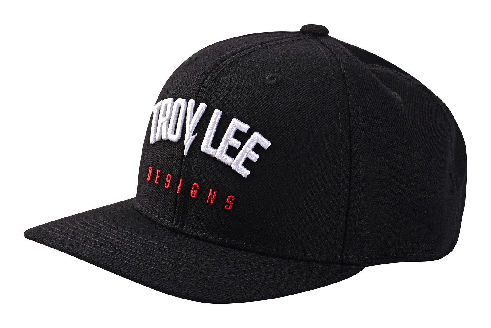Troy Lee Designs Jockey Snapback Bolt Negro - Rideshop