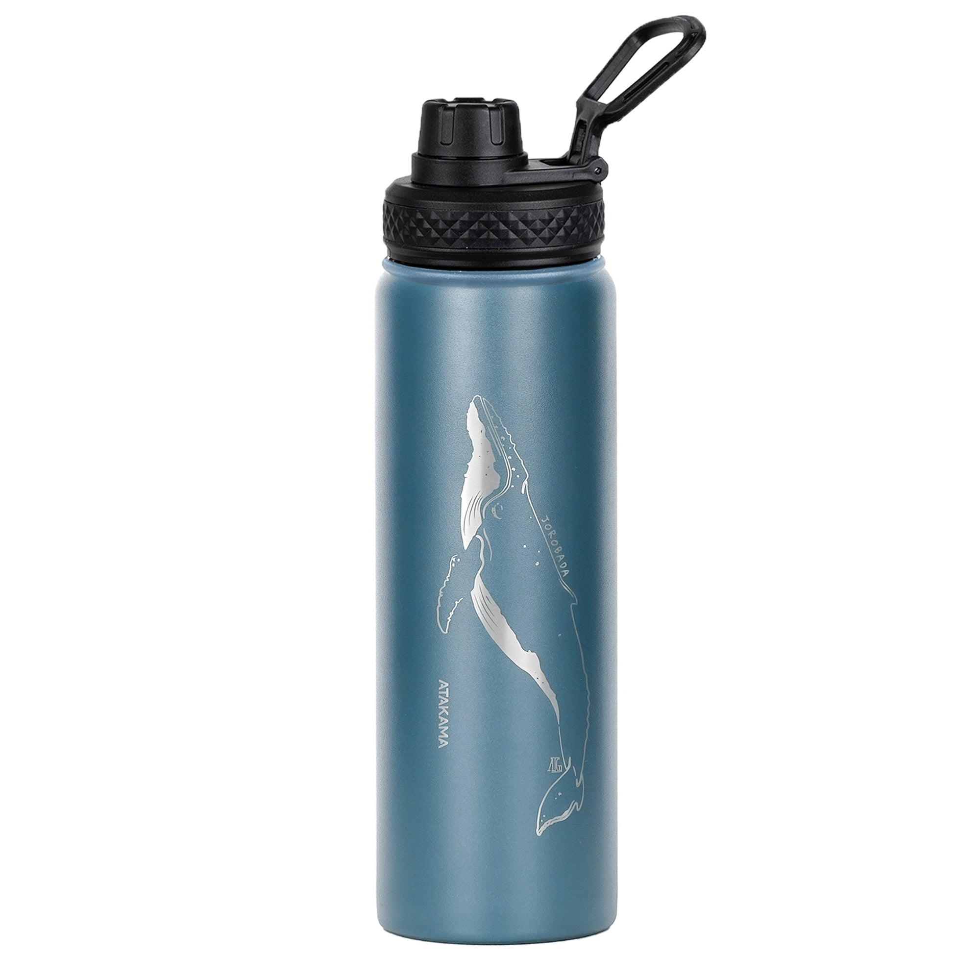 Botella térmica Ballena jorobada 710 ml Azul