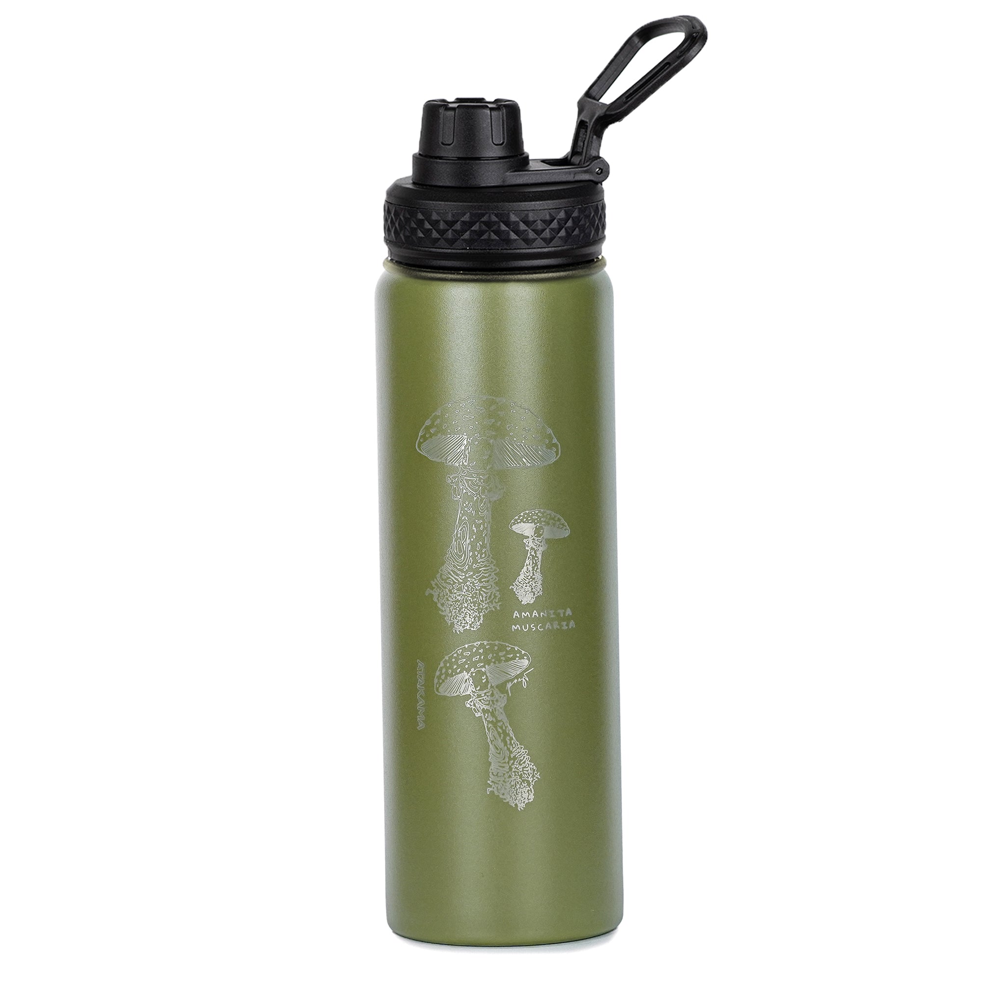 Botella térmica Amanita muscaria 710 ml Verde