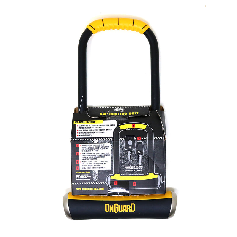 On Guard Candado U-Lock Pitbull LS 115mm x 292mm - Rideshop