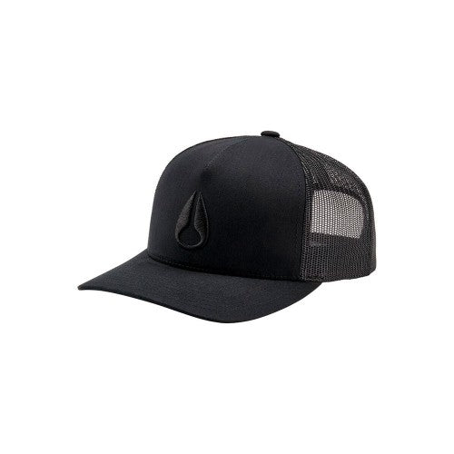 Nixon Jockey Iconed Trucker Hat Black