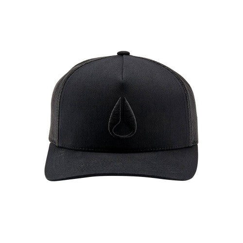 Nixon Jockey Iconed Trucker Hat Black - Rideshop