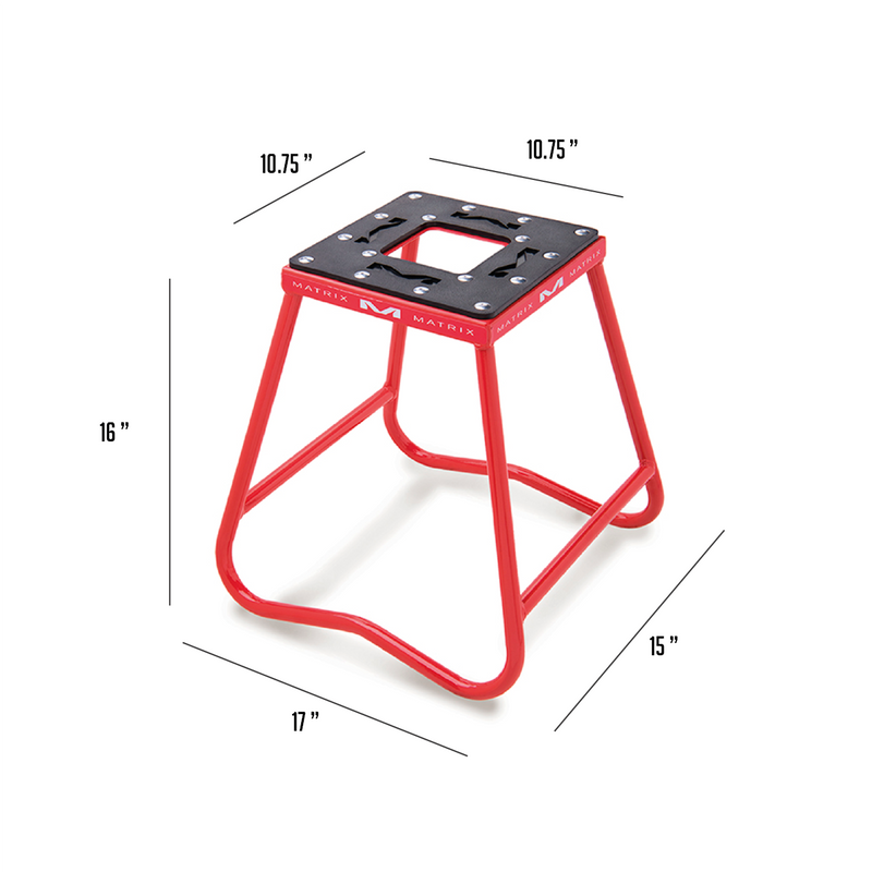 Piso Soporte Elevador Matrix C1 | Rojo - Rideshop