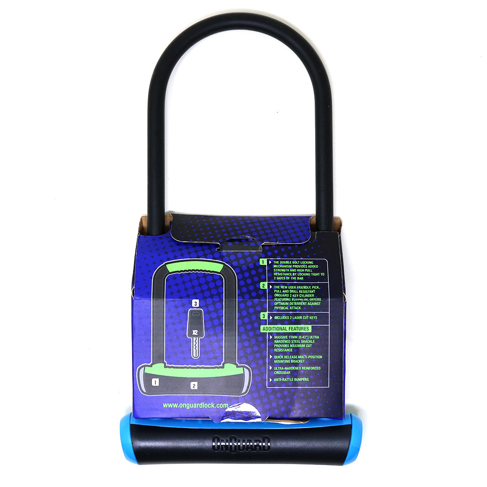 On Guard Candado U-Lock NS LS 115x292mm - Rideshop