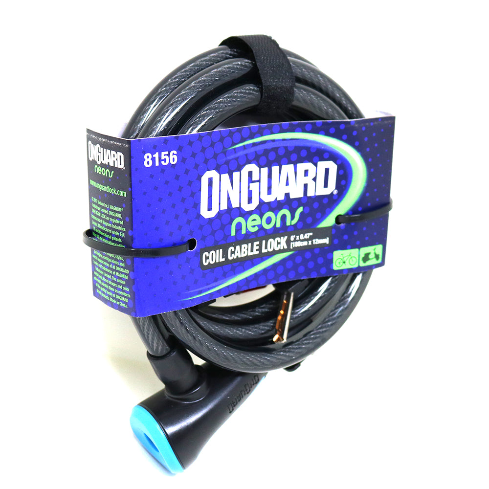 On Guard Candado Espiral NS 180x12mm - Rideshop