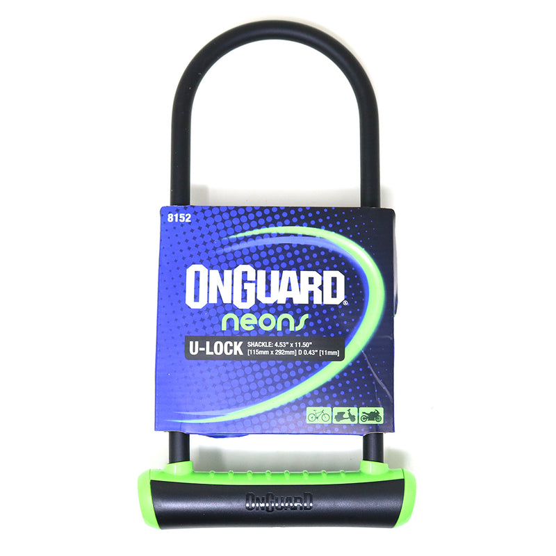 On Guard Candado U-Lock NS LS 115x292mm - Rideshop