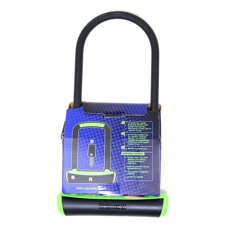 On Guard Candado U-Lock NS LS 115x292mm - Rideshop
