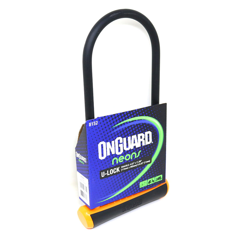 On Guard Candado U-Lock NS LS 115x292mm - Rideshop
