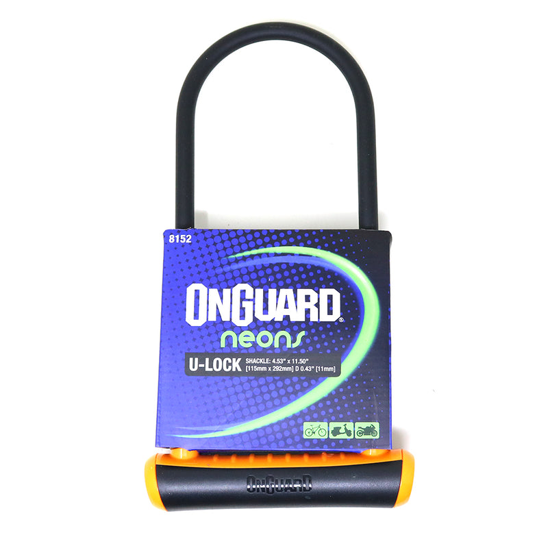 On Guard Candado U-Lock NS LS 115x292mm - Rideshop