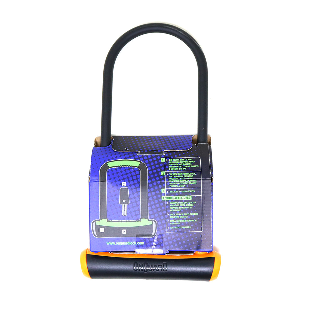 On Guard Candado U-Lock NS LS 115x292mm - Rideshop