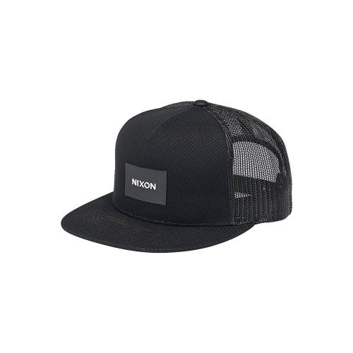 Nixon Jockey Team Trucker Hat Black - Rideshop