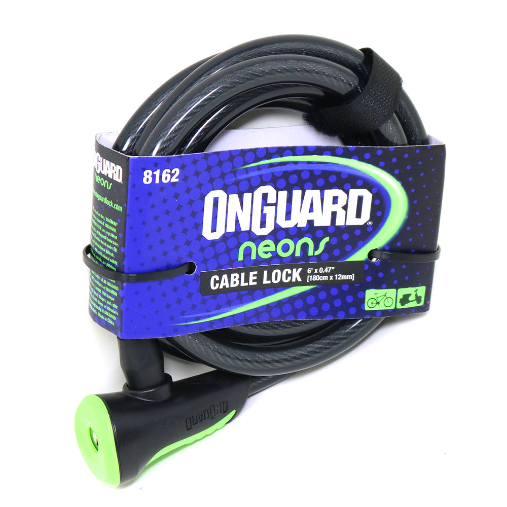 On Guard Candado C/Llave 180 x 12mm - Rideshop