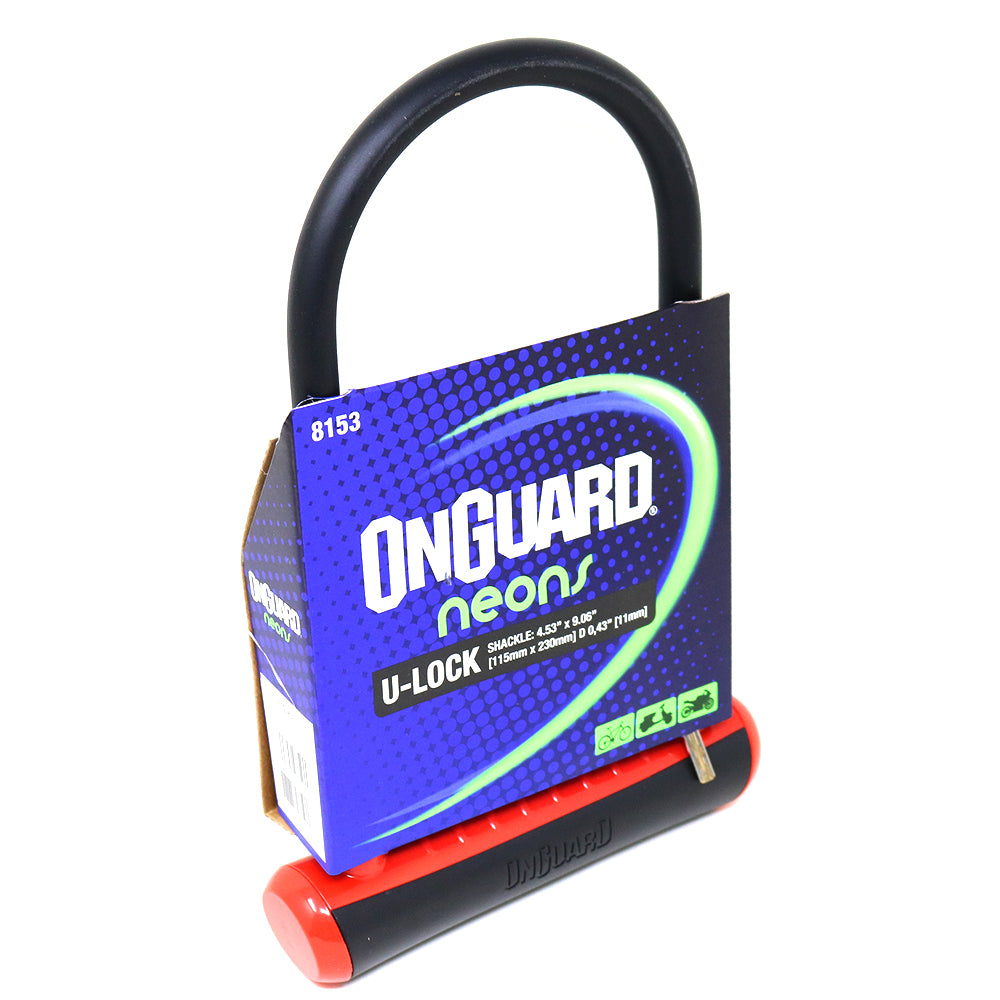 On Guard Candado U-Lock NS STD 115x230mm - Rideshop