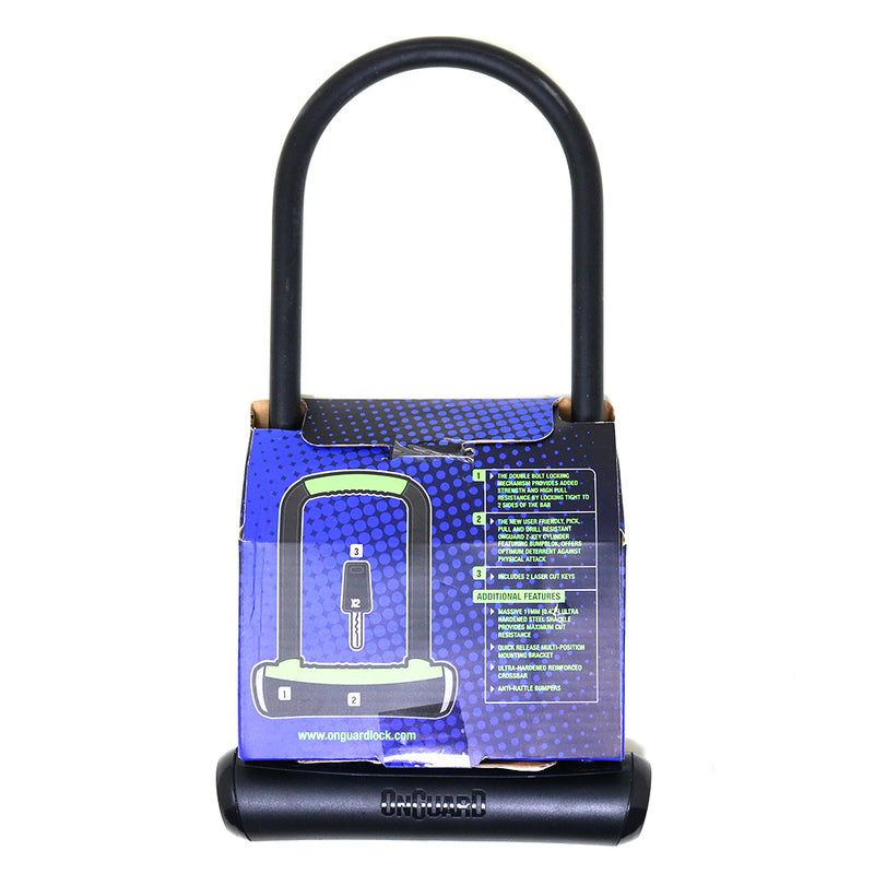 On Guard Candado U-Lock NS LS 115x292mm - Rideshop