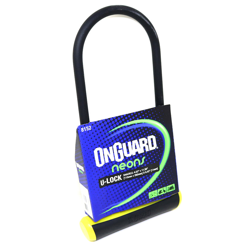 On Guard Candado U-Lock NS LS 115x292mm - Rideshop