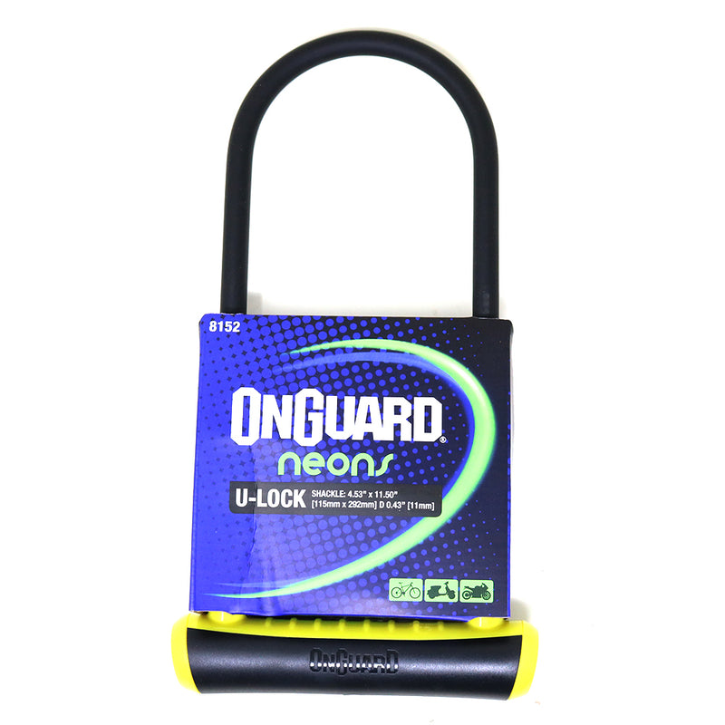 On Guard Candado U-Lock NS LS 115x292mm - Rideshop