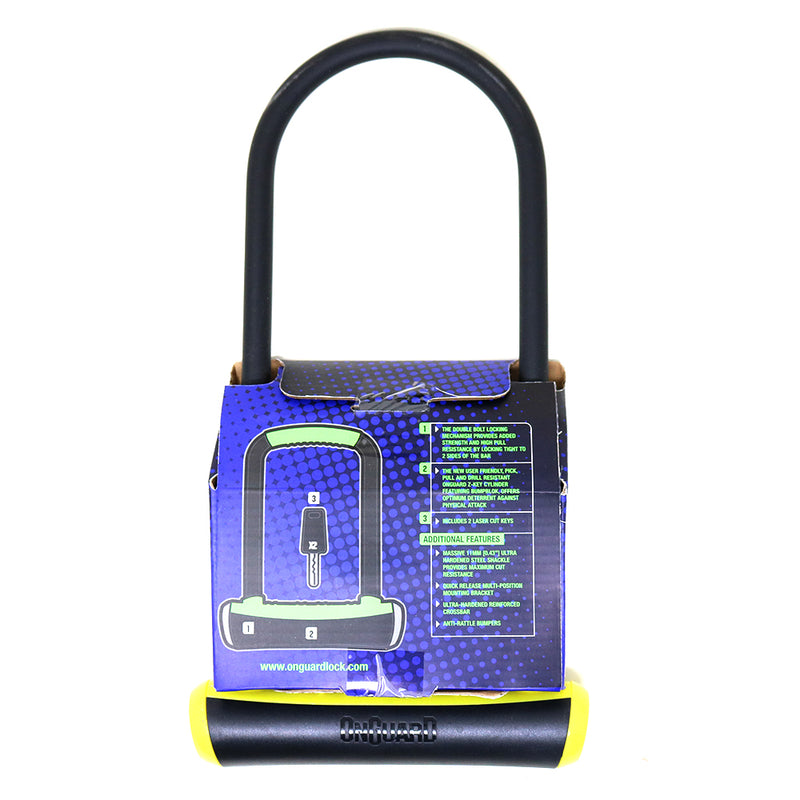 On Guard Candado U-Lock NS LS 115x292mm - Rideshop