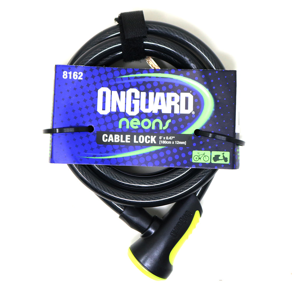 On Guard Candado C/Llave 180 x 12mm - Rideshop