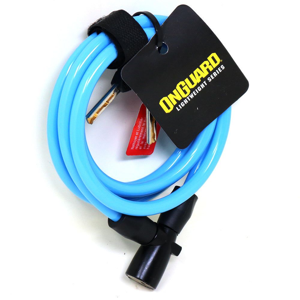 On Guard Candado espiral C/llave 150x8m - Rideshop
