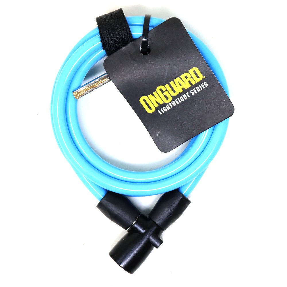On Guard Candado espiral C/llave 150x8m - Rideshop