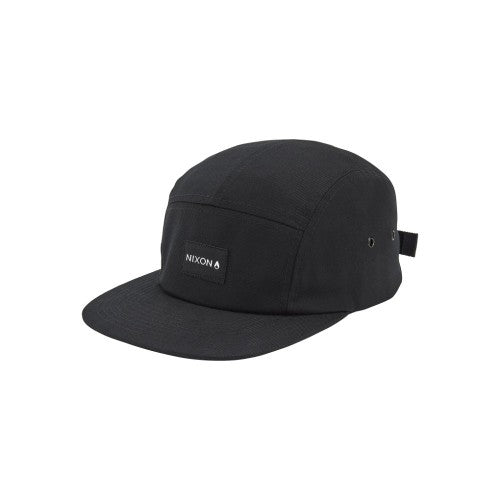 Nixon Jockey Mikey Strapback Hat - Black