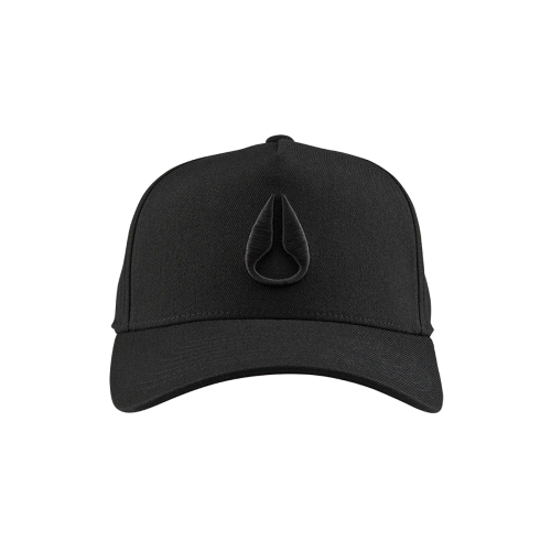 Nixon Jockey Deep Down Athletic Snapback All Blacke - Rideshop