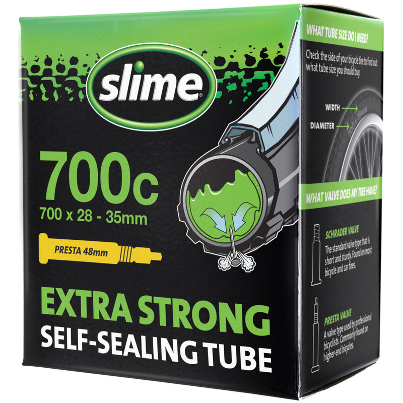 Slime Camara Impinchable 700x28 - 35mm Presta 48mm - Rideshop