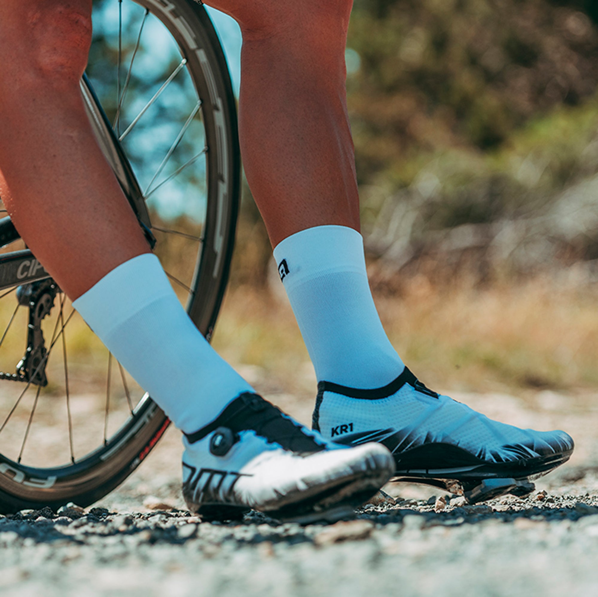 Calcetines Ale 18Cm Team Ama Fluor   M/40-43