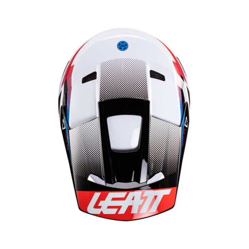 Leatt Casco Moto 2.5 V24 Black/White - Rideshop