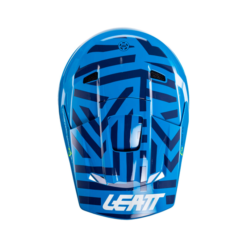 Leatt Casco Moto 2.5 V24 Cyan - Rideshop