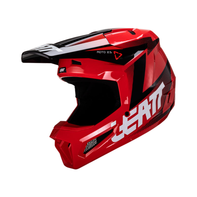 Leatt Casco Moto 2.5 V24 Red - Rideshop